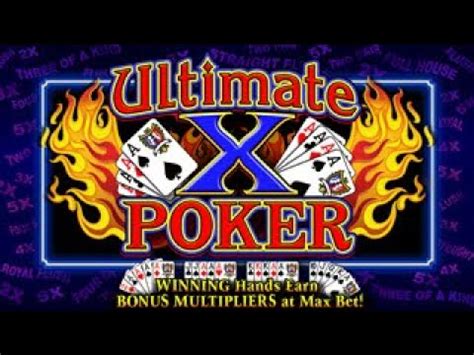 Learn Ultimate X Strategies! Video Poker Tutoring with  .